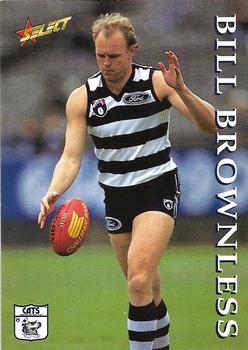 1995 Select AFL #53 Bill Brownless Front